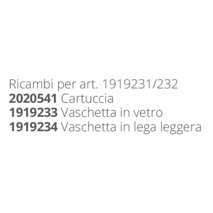 FILTRO DECANTATORE