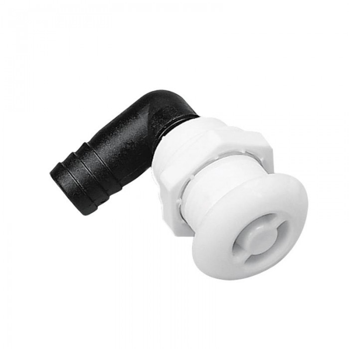 SFIATO NYLON BIANCO CURVO Ø MM.16