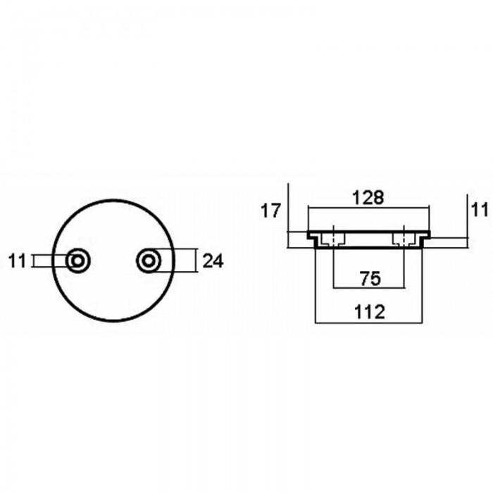 PIASTRA ALLUMINIO VERADO 350 Ci 4T