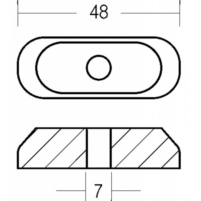 PIASTRINA 2 HP 9,9-15 HP 4T