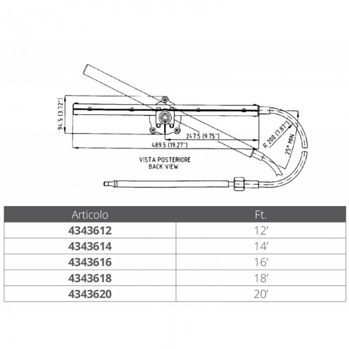 TIMONERIA TM86 DA 18'