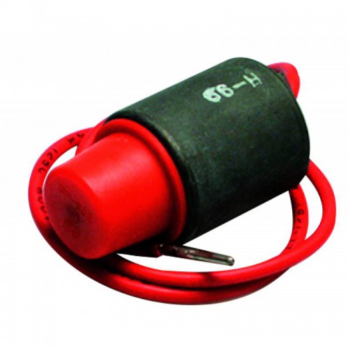 VALVOLA SOLENOIDE CAVO ROSSO 24V.